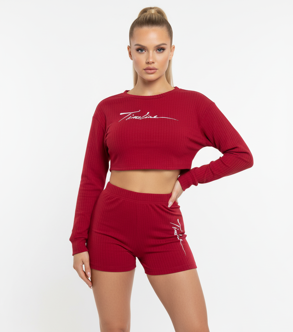 Lady shorts and long sleeve sets