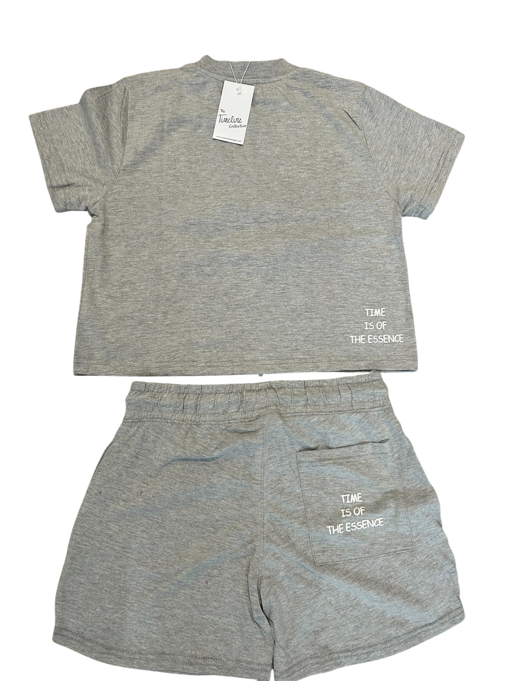 The Timeline Collection Lady short sleeve crop top short sets