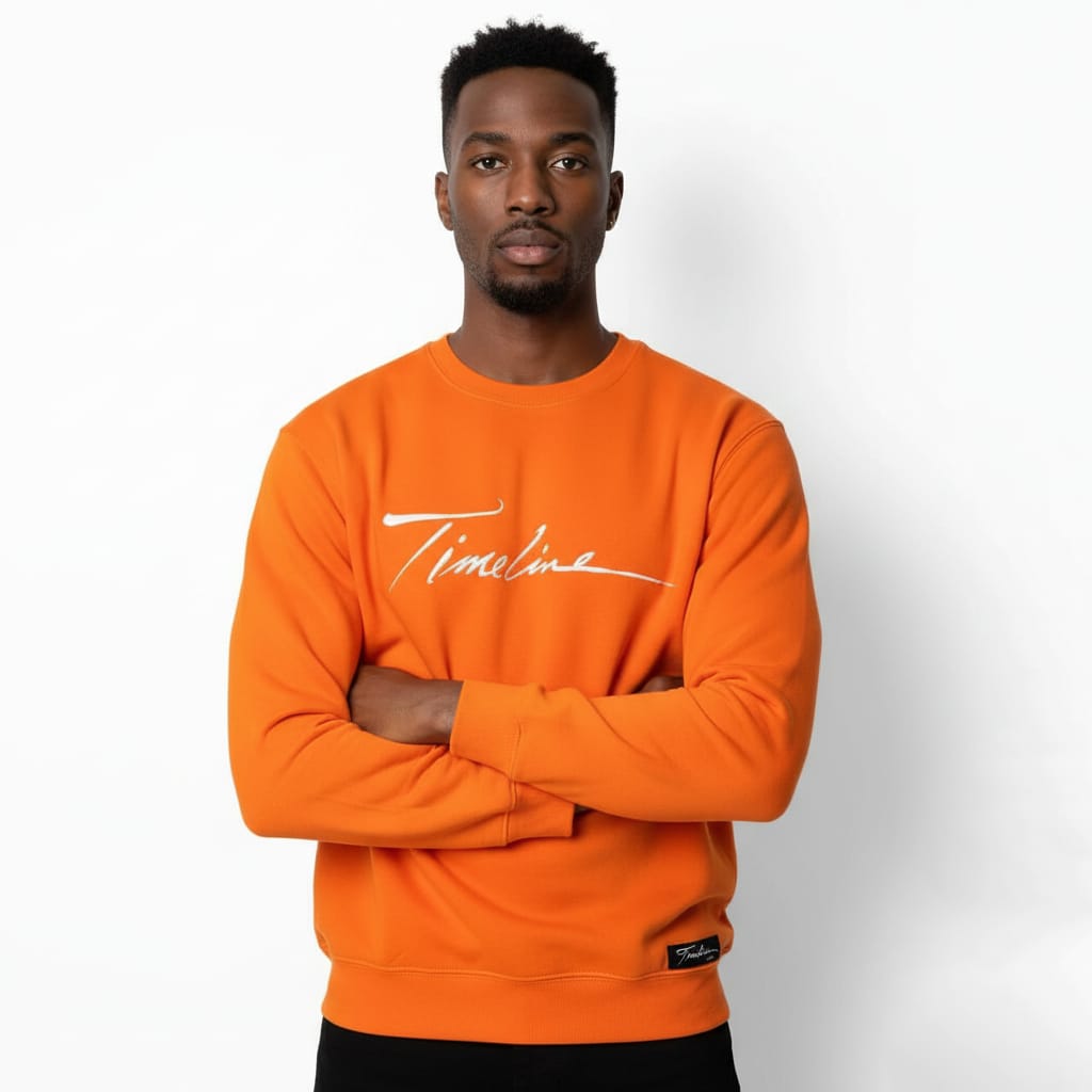 Timeline Signature crewneck